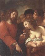 Giuseppe Nuvolone Christ and the woman taken in adultery